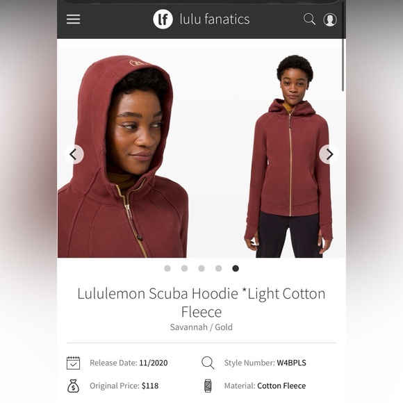 Lululemon Scuba Hoodie - Picture 1 of 10